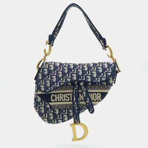 Christian Dior Oblique Saddle Bag