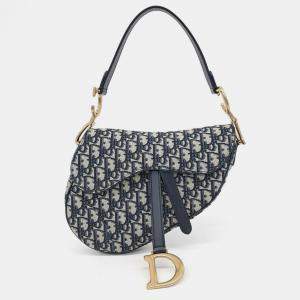 Christian Dior Oblique Saddle Strap Bag