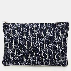 Christian Dior Navy pouch