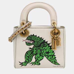 Dior Limited Edition Niki De Saint Phalle Mini Calfskin Dragon Lady Dior Bag