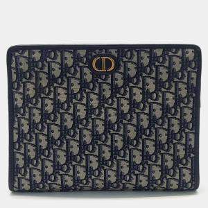 Pre Owned Christian Dior Oblique 30 Montaine Pouch