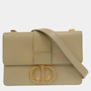 Dior Leather Beige 30 Montagne Shoulder Bag