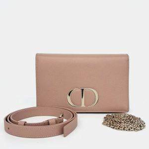 Dior Pink Leather 30 Montaine 2-in-1 Pouch Bag