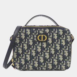 Christian Dior Dior Oblique 30 Montaigne Handbag