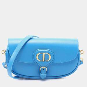 Dior Blue Calfskin Bobby East West Crossbody
