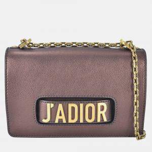 Dior Brown Medium J'Adior Chain Flap