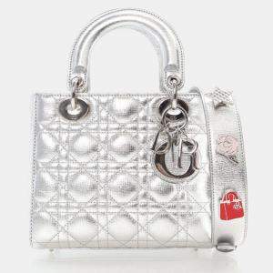 Dior Small Lambskin Lucky Badges Lady Dior