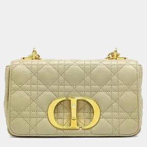 Dior Beige Leather Carobac Small bag