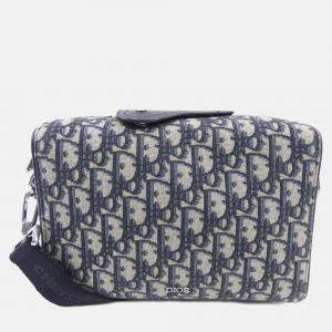 Christian Dior Beige, Black, Navy Handbag