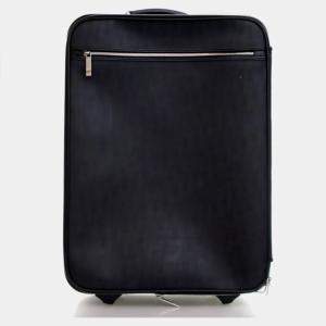 Pre Owned Dior Oblique Black Coated Canvas Travel Bag