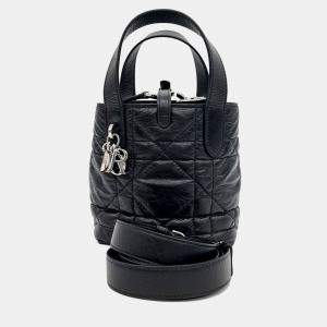 Dior Black Leather Toujours Vertical Nano bag