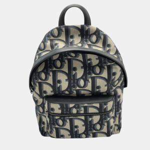 Pre Owned Christian Dior Oblique Rider Backpack
