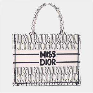 Pre Owned Christian Book Tote Medium All Over Canvas Handbag