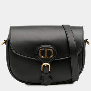 Pre Owned Dior Black Medium Leather Bobby Crossbody