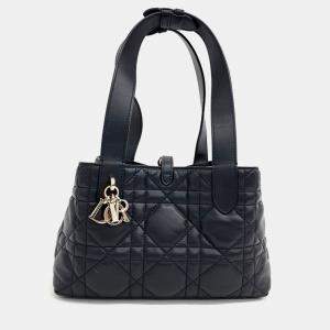 Pre Owned Dior Black Leather Toujours Small