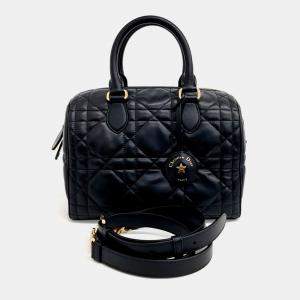 Pre Owned Dior Black Leather Groove25
