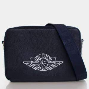 Pre Owned Dior x Air Jordan Calfskin Messenger