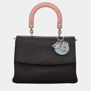 Pre Owned Dior Be Dior Flap Top Handle Bag