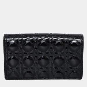 Pre Owned Patent Lady Dior Pouch