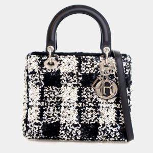 Pre Owned Dior Medium Sequins Lady Dior