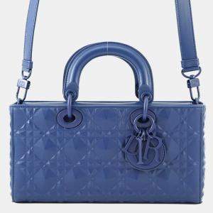 Pre Owned Christian Dior Lady D-Joy Cannage Medium Handbag