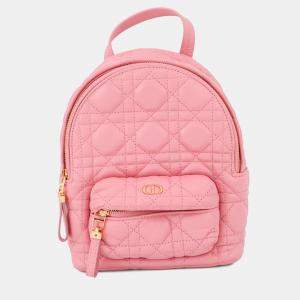 Pre Owned Christian Dior Cannage Mini Backpack