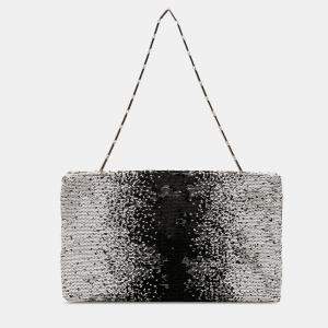 Pre Owned Dior Black Sequin Clutch