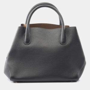 مملوكة مسبقًا Christian Dior Dior Open Bar Handbag Leather Black