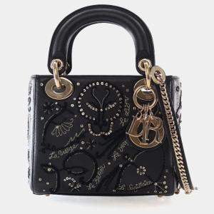 Pre Owned Dior Mini Astrology Sequin Lady Dior