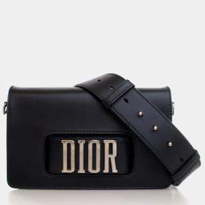 مملوكة مسبقًا Dior Black Calfskin Dior(r)evolution Flap Bag