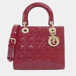 Pre Owned Christian Dior Lady Medium Handbag