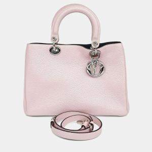 Pre Owned حقيبة كتف وتوت ديور ديرسيمو جلد وردي