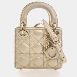 مملوكة مسبقًا Christian Dior Micro Lambskin Lady Dior