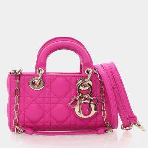 مملوكة مسبقًا Christian Dior Micro Lambskin Lady D-Joy