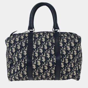 مملوكة مسبقًا حقيبة ديور كانفس أزرق بحار تروتر ديور رياضية