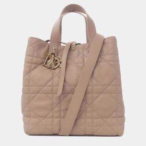 Pre Owned Christian Dior Toujours Medium Handbag In Calfskin
