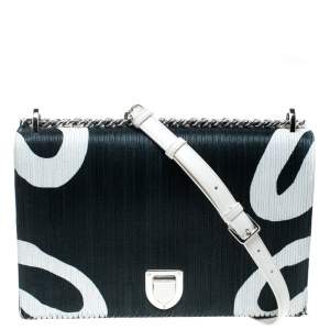 Pre Owned حقيبة كتف ديور ديورما جلد أخضر بقلاب