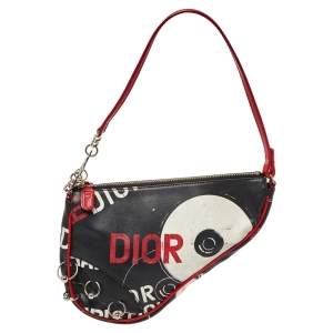 Pre Owned Dior Multicolor Coated Fabric Hardcore Saddle Bag