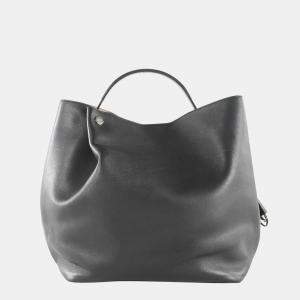 Dior Black Leather Diorific Bucket Bag
