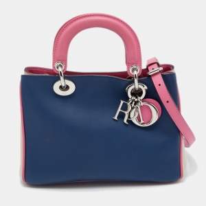 Dior Tricolor Leather Mini Diorissimo Bag