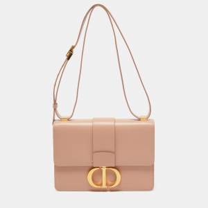 Dior Beige Leather 30 Montaigne Shoulder Bag
