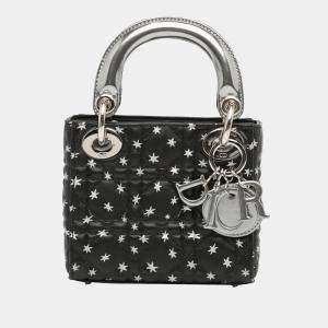 Dior Black Micro Cannage Lady Dior