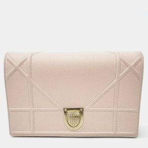 Pre Owned Christian Dior Diolamar Chain Crossbody Bag