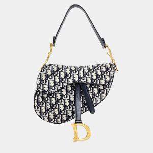 Pre Owned Christian Dior Saddle Strap Bag
