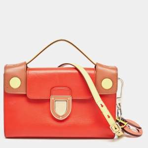 Pre Owned Dior Multicolor Leather Diorever Squad Shoulder Bag