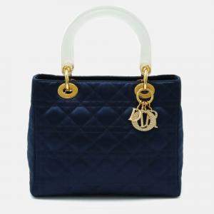 Pre Owned Christian Dior Vintage Micro Lady Dior 1997 Top Handle Bag