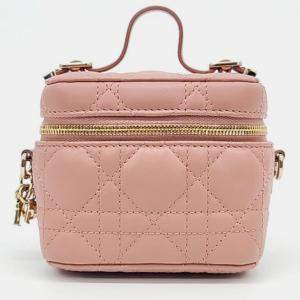 Christian Dior Cannage Micro Vanity S0918 Handbag