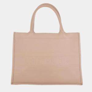 Dior Nude Leather Medium Book Tote Bag