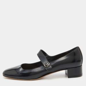 Dior Black Patent Leather Pumps Size 40