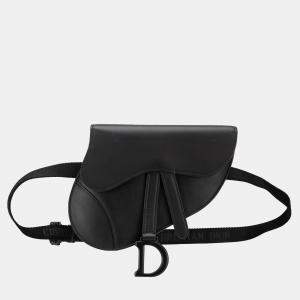 Ultra Matte Calfskin Saddle Belt Bag